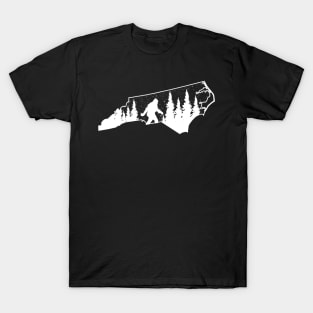 North Carolin Bigfoot T-Shirt